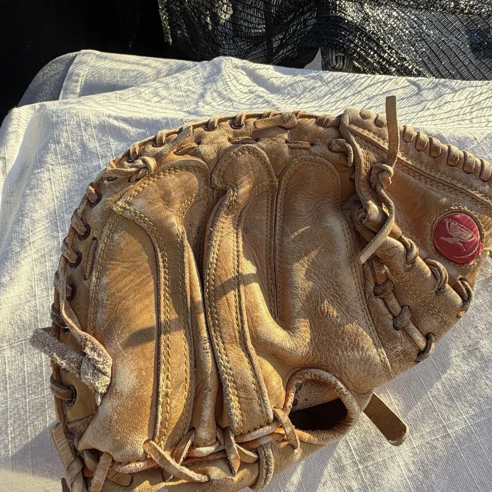 Vintage Mizuno‎ Gary Carter Autograph Catcher's Mitt MT1200 Lite-Flex 34
